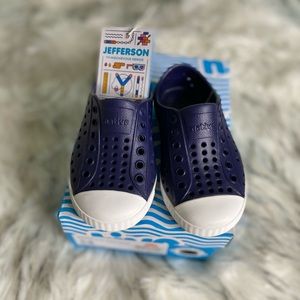 Native Regatta Blue and Shell White